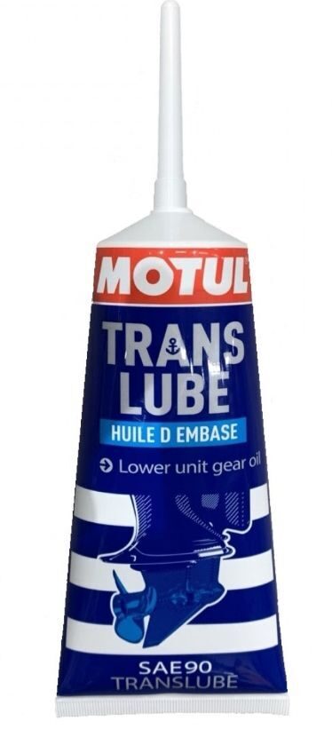 Масло антиэмульсионное  Motul Translube 90 для редукторов винтов подвесных двигателей и колонок, 350 мл.